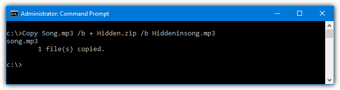 copy command steganography