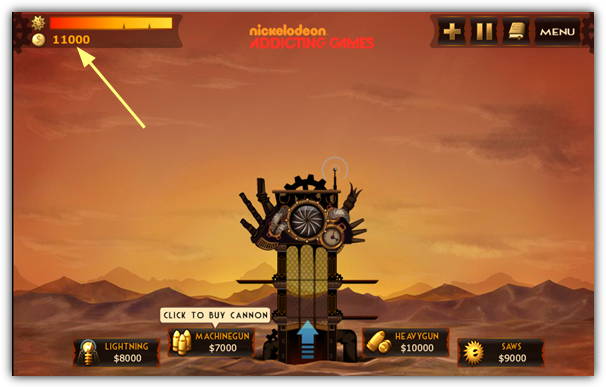 SteamPunk Tower Defense credit