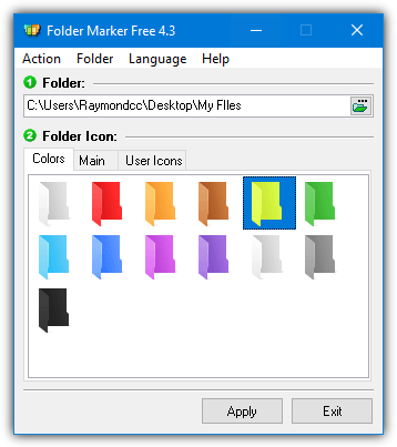 folder marker free