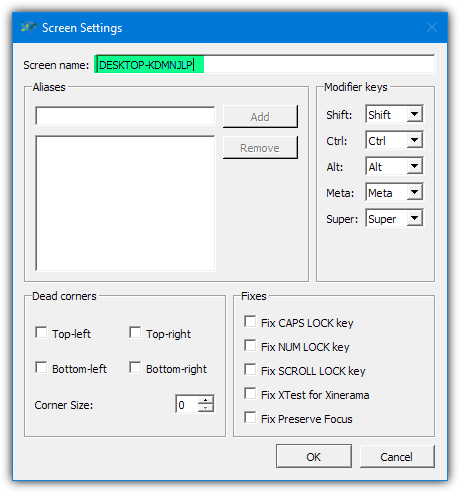 Barrier server setup