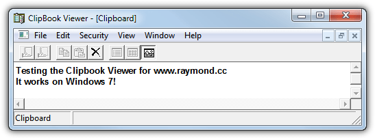 windows clipbook viewer