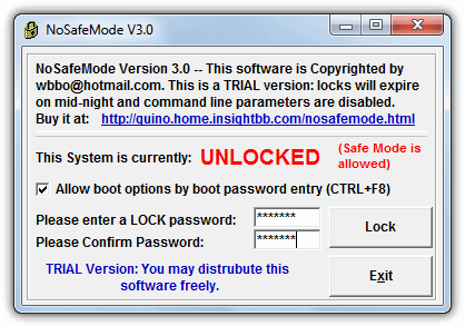 nosafemode
