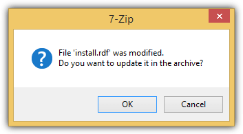 update install.rdf