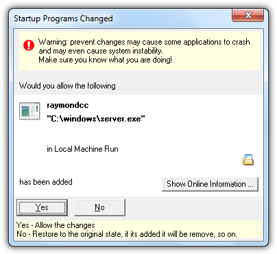 startup-programs-changed