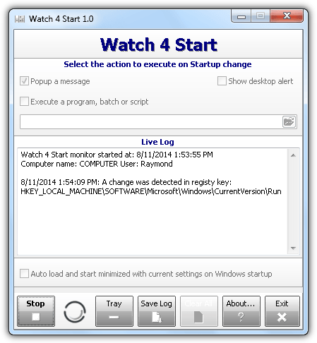 watch 4 start
