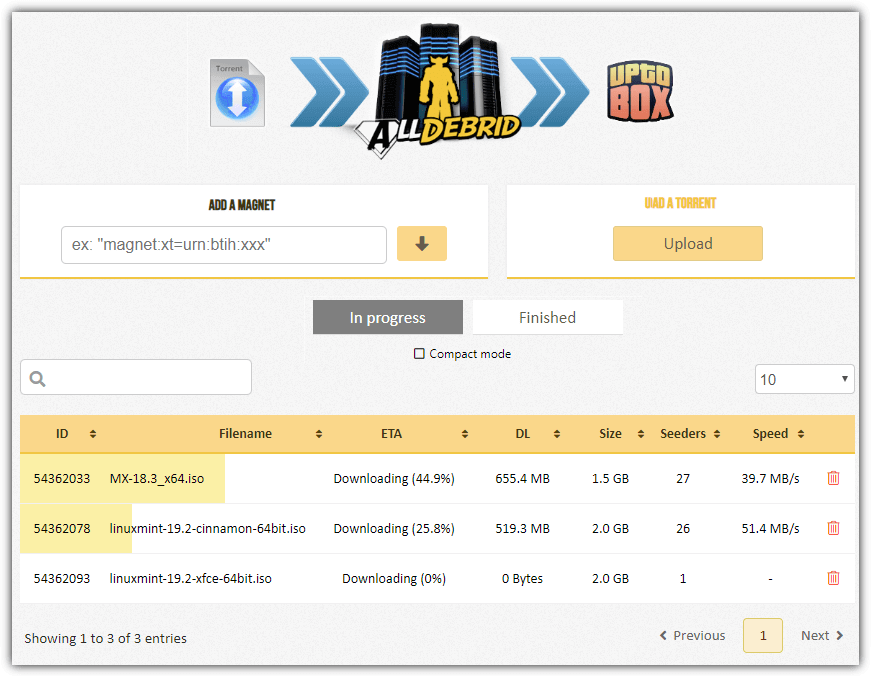 alldebrid torrent download