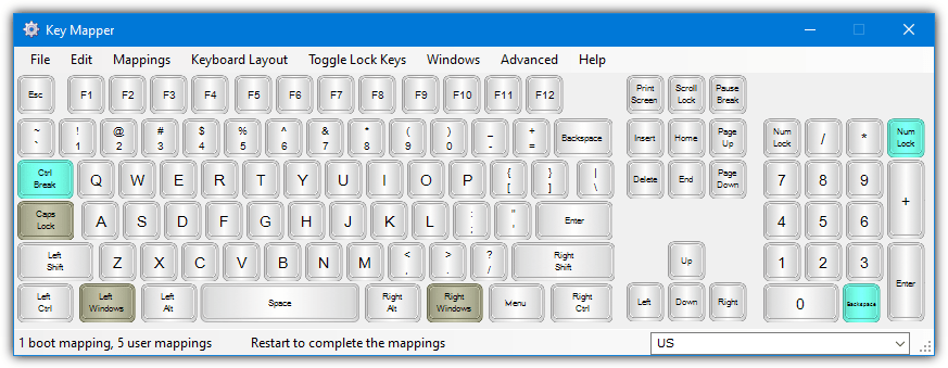 Key mapper