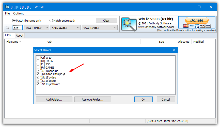 Wizfile