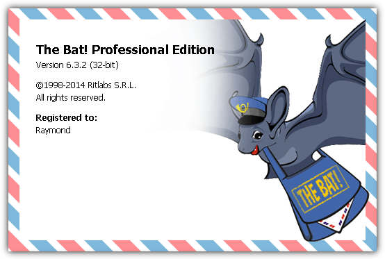 the bat splash screen